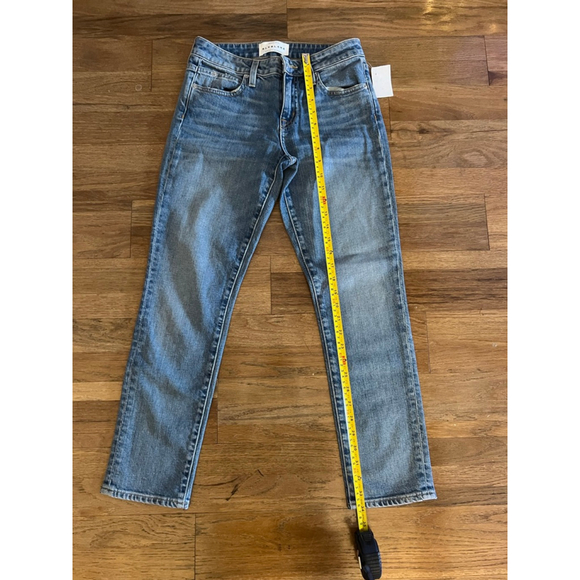 NWT SLVRLAKE Beatnik blue skinny jeans with a distressed effect SZ 25 - Picture 7 of 8